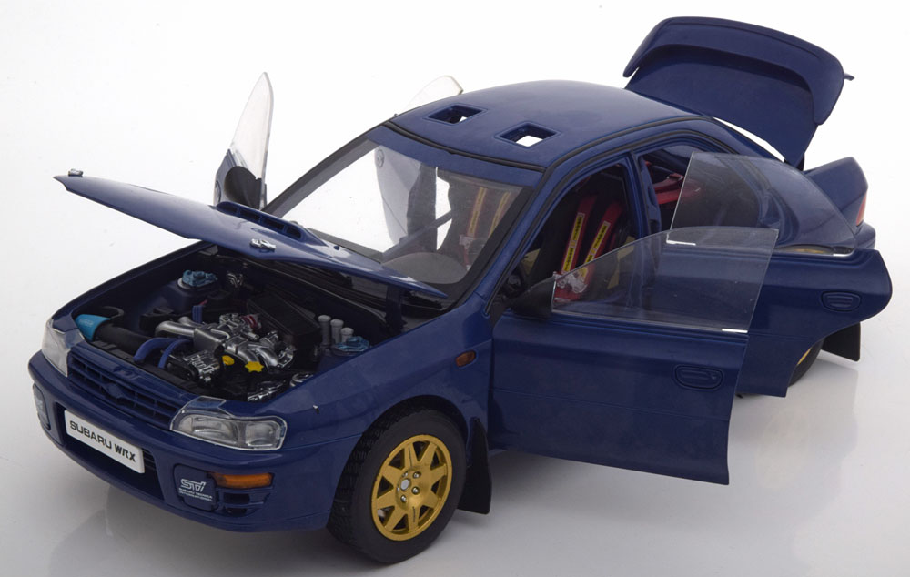 1:18 Sunstar Subaru Impreza STI 1996 bluemetallic