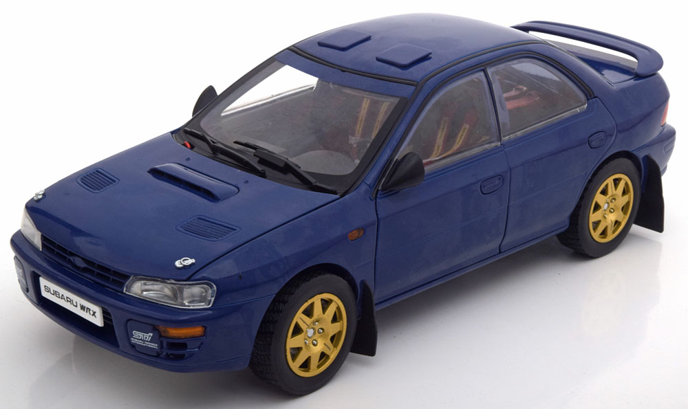 1:18 Sunstar Subaru Impreza STI 1996 bluemetallic