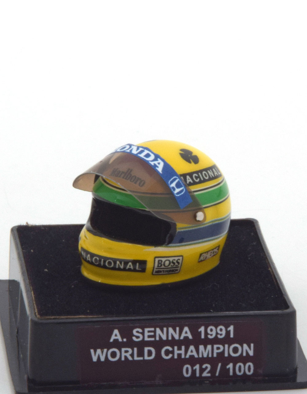 1:12 JF Creations McLaren helmet World Champion Senna 1991