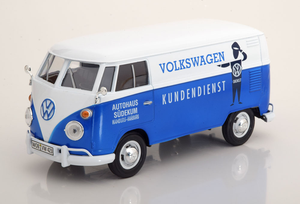 1:24 Motor Max VW Bulli T1 delivery van Volkswagen Kundendienst