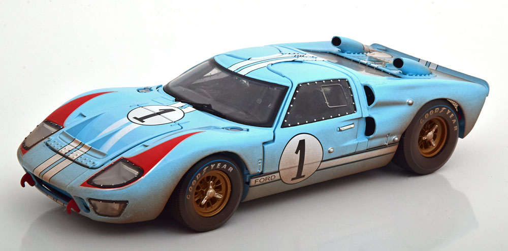 1:18 Shelby Col. Ford GT40 MK II #1, The Real Winner 24h Le Mans