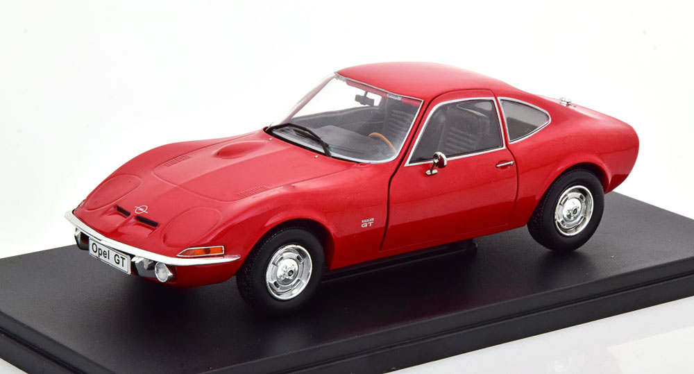1:24 Hachette Opel Collection Opel GT 1900 1968 red