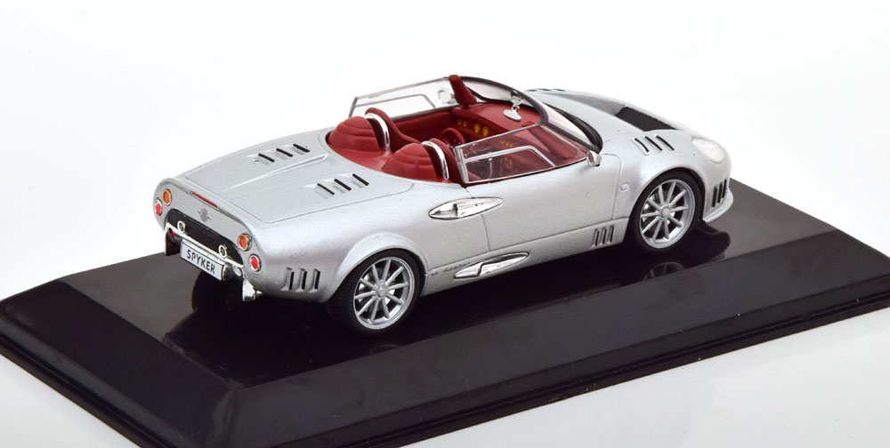 1:43 Altaya Supercars Collection Spyker C12 Spyder 2008 silver