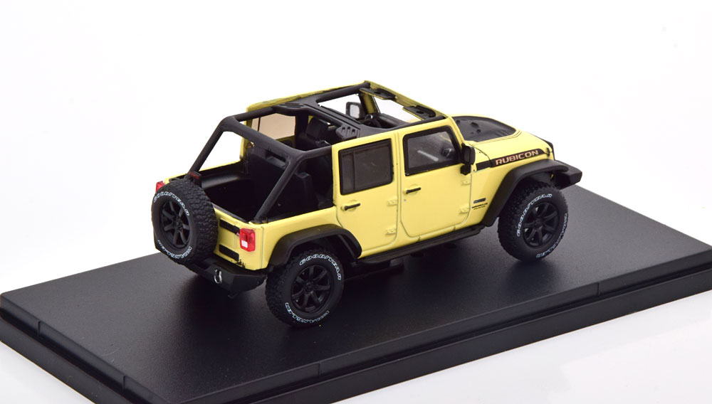 1:43 Greenlight Jeep Wrangler Unlimited Rubicon Recon 2018 creme