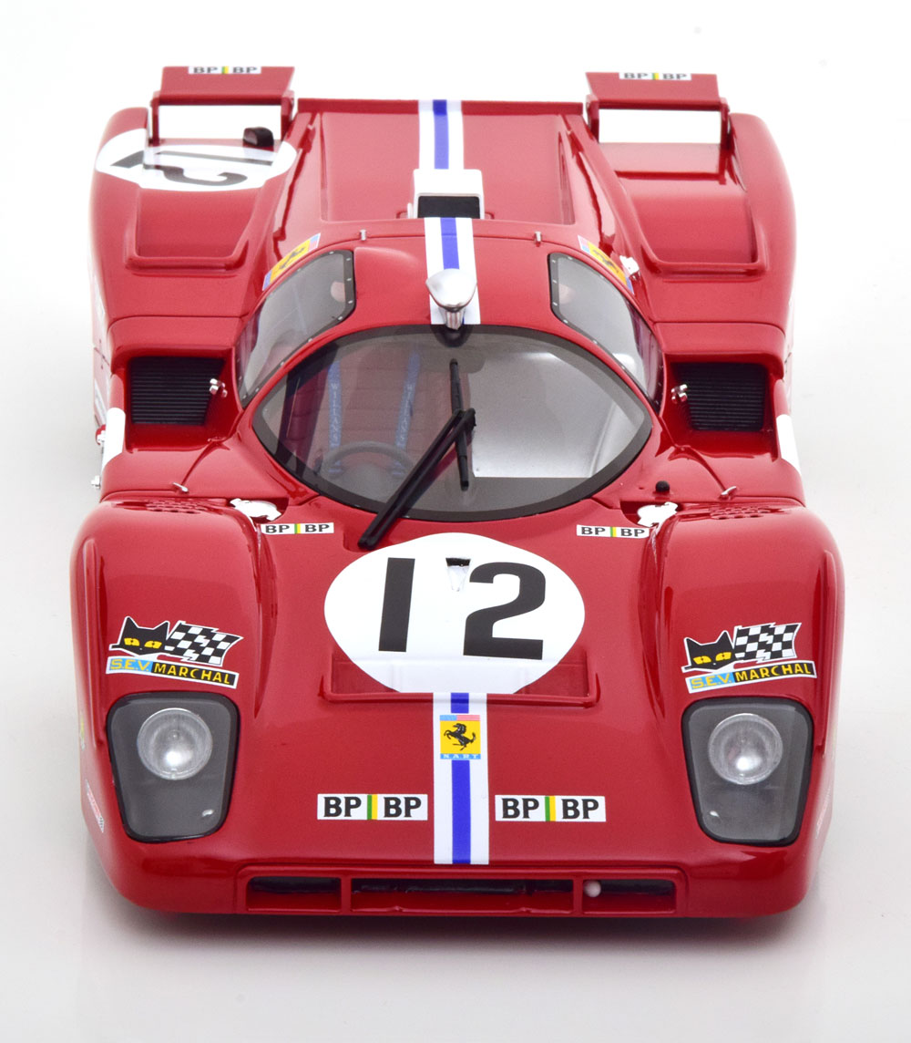 1:18 CMR Ferrari 512 M #12, 24h Le Mans Posey/Adamowicz 1971