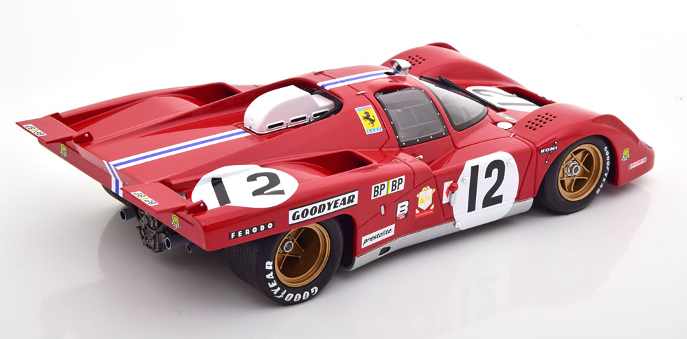 1:18 CMR Ferrari 512 M #12, 24h Le Mans Posey/Adamowicz 1971
