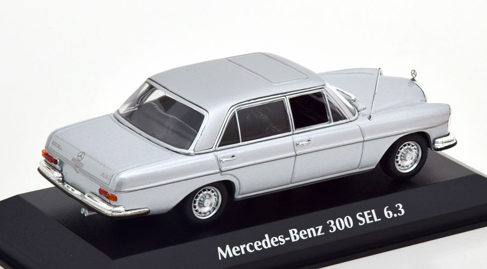 1:43 Minichamps Mercedes 300 SEL 6.3 W109 1968 silver