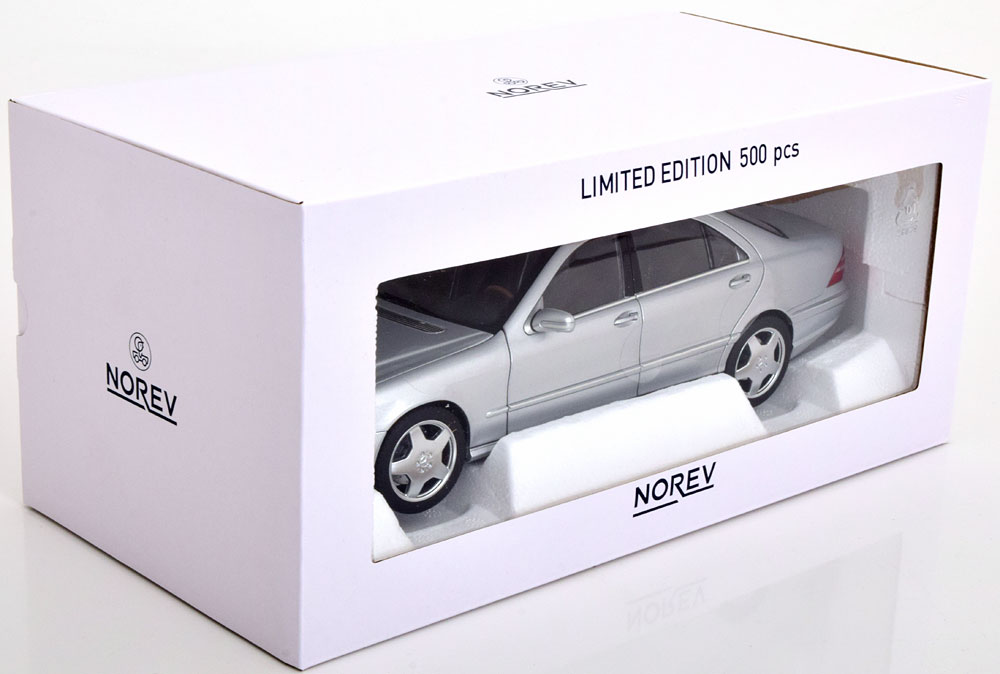 1:18 Norev Mercedes S55 AMG W220 2000 silver