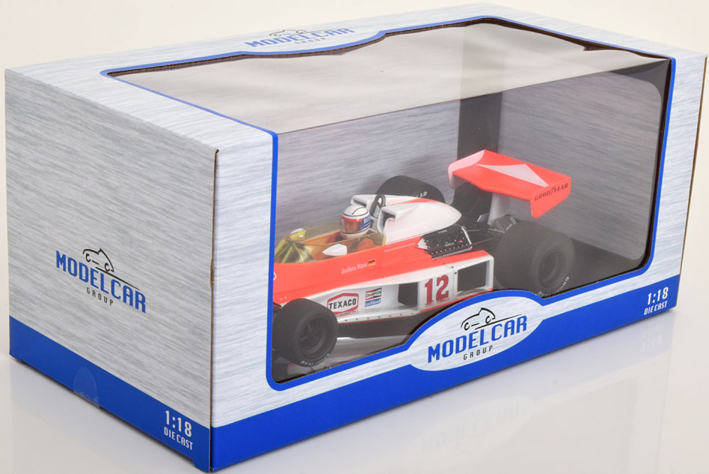 1:18 MCG McLaren Ford M23 GP Germany Mass 1976