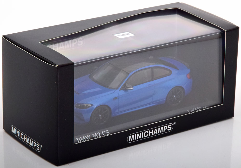 1:43 Minichamps BMW M2 CS  2020 bluemetallic