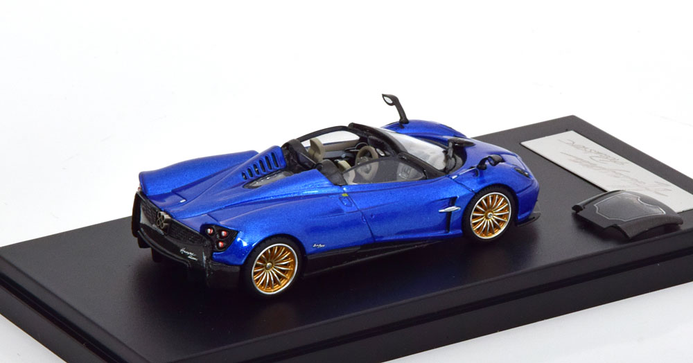 1:64 LCD Models Pagani Huayra Roadster bluemetallic