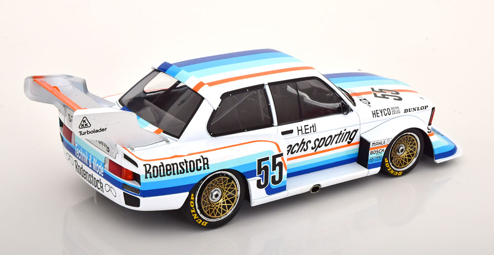 1:18 MCG BMW 320i Gr.5 Winner DRM Hockenheim Ertl 1978