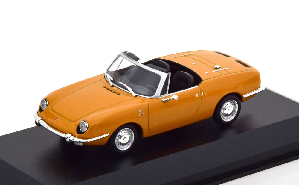 1:43 Minichamps Fiat 850 Sport Spider 1968 ochre-yellow