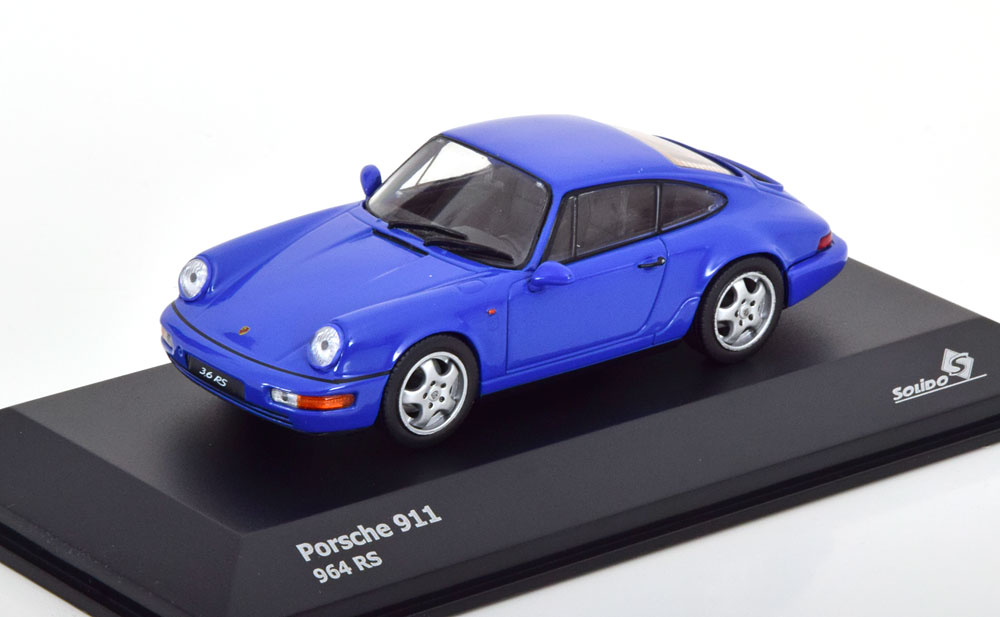 1:43 Solido Porsche 911 (964) RS blue