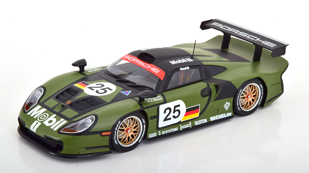 1:18 Werk83 Porsche 911 (996) GT1 #25 Pre-Qualifying, 24h Le Mans 1997