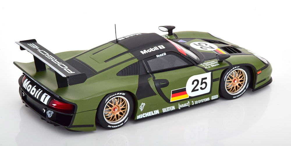 1:18 Werk83 Porsche 911 (996) GT1 #25 Pre-Qualifying, 24h Le Mans 1997