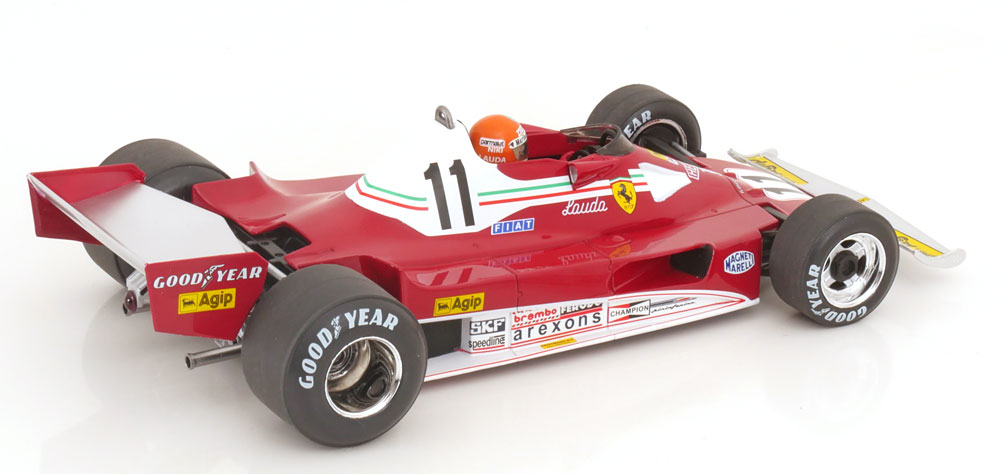 1:18 MCG Ferrari 312 T2B GP Monaco, World Champion Lauda 1977