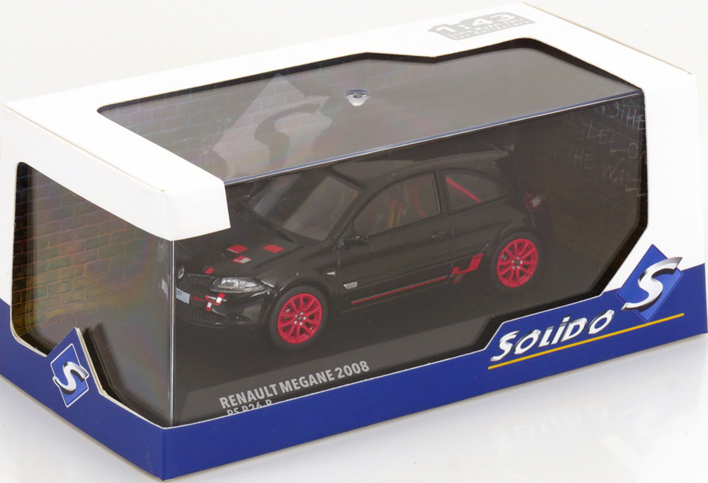 1:43 Solido Renault Megane RS R26-R 2008 black/red