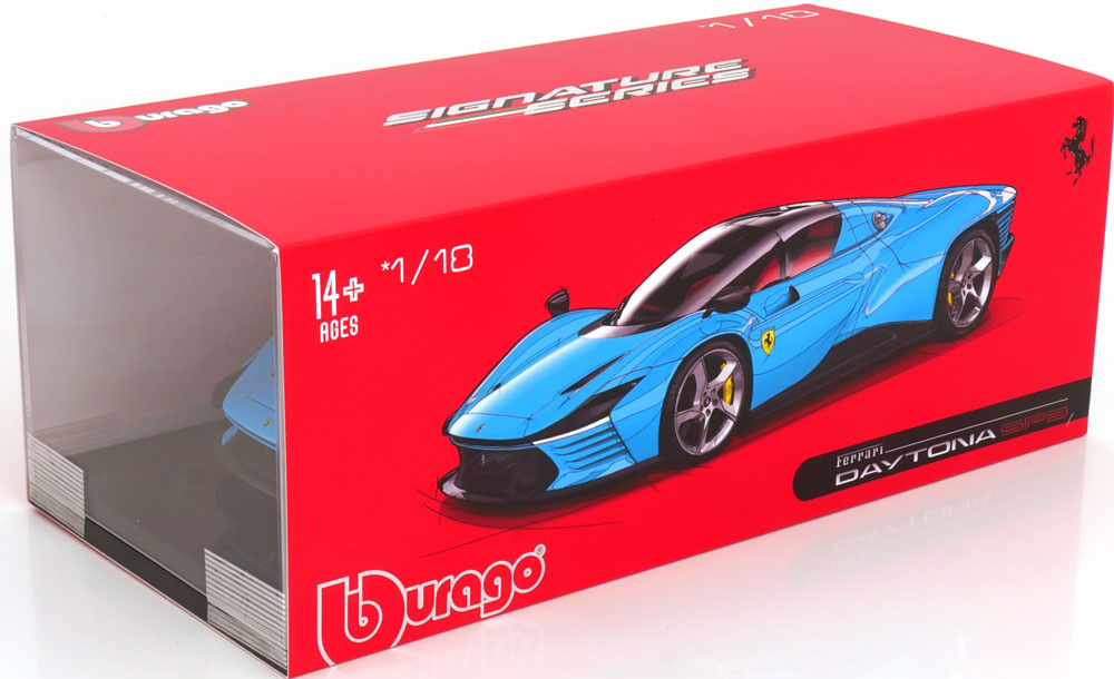 1:18 Bburago Signature Series Ferrari Daytona SP3 2021 blue