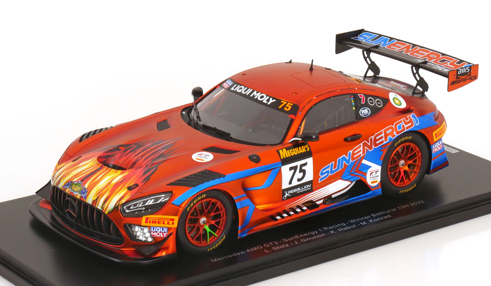 1:18 Spark Mercedes AMG GT3 #75, 12h Bathurst 2022